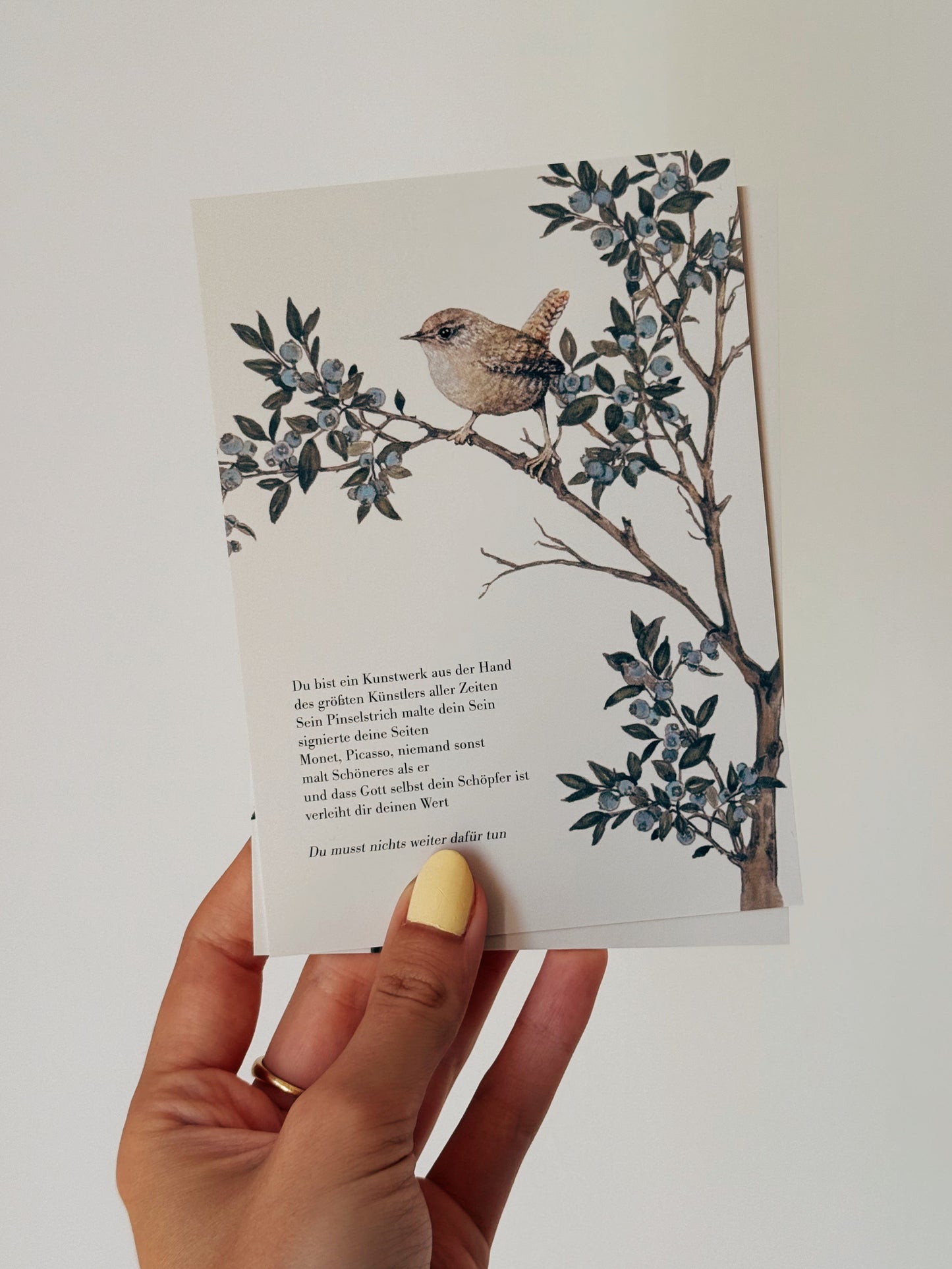 Postkartenbox - "Ich find dich ganz schön wundervoll"