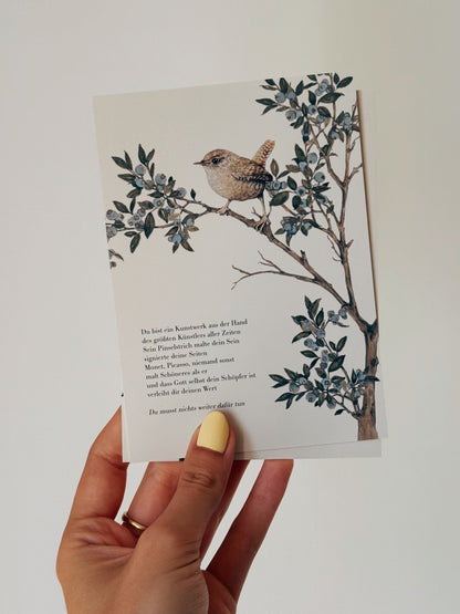 Postkartenbox - "Ich find dich ganz schön wundervoll"