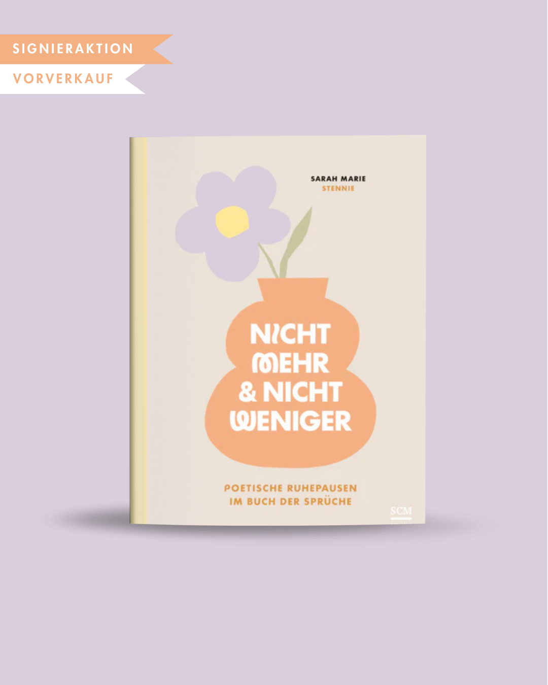 Andachtsbuch - Nicht mehr und nicht weniger (Vorverkauf)