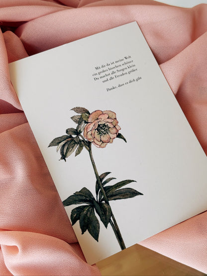 Postkartenbox - "Ich find dich ganz schön wundervoll"