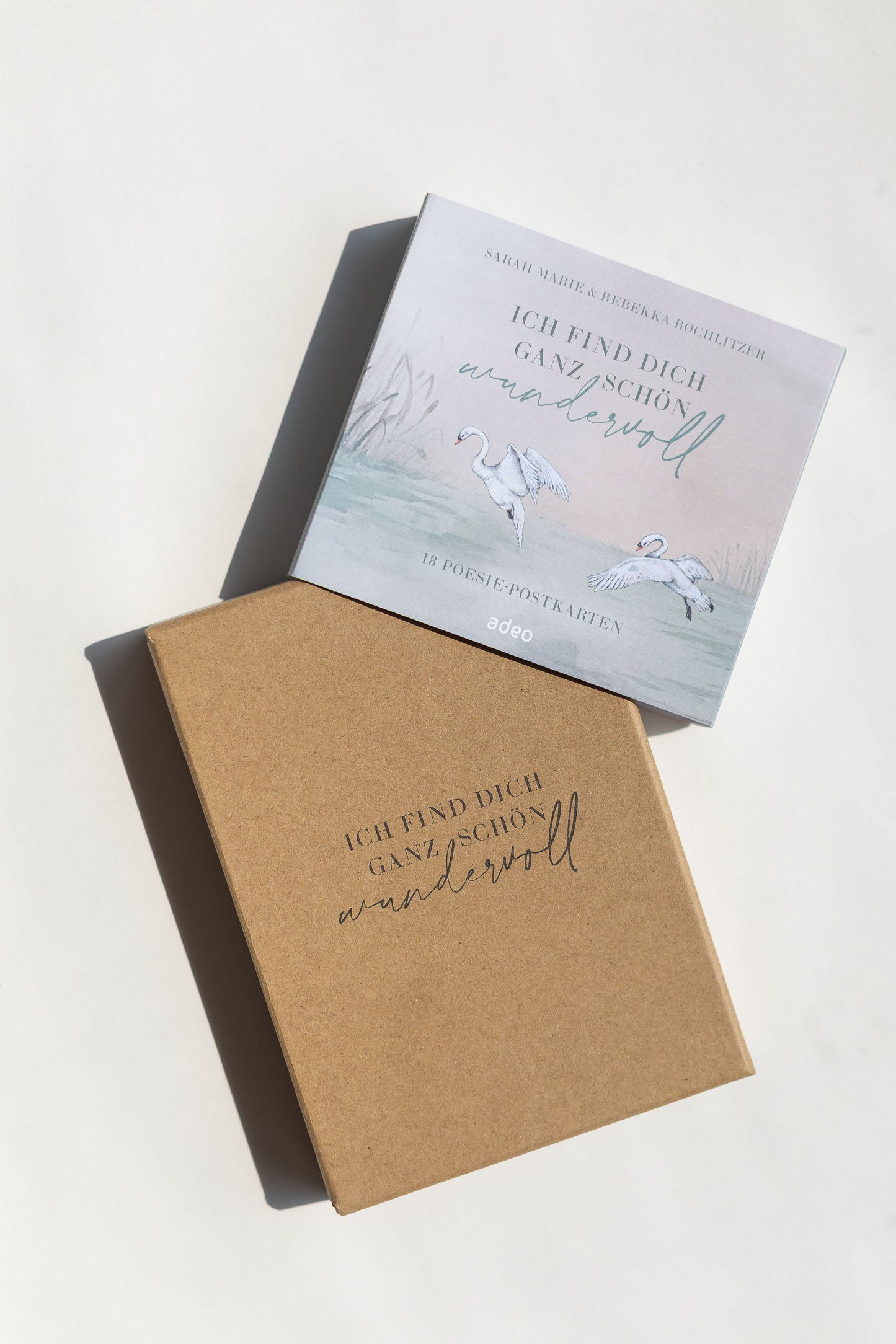 Postkartenbox - "Ich find dich ganz schön wundervoll"