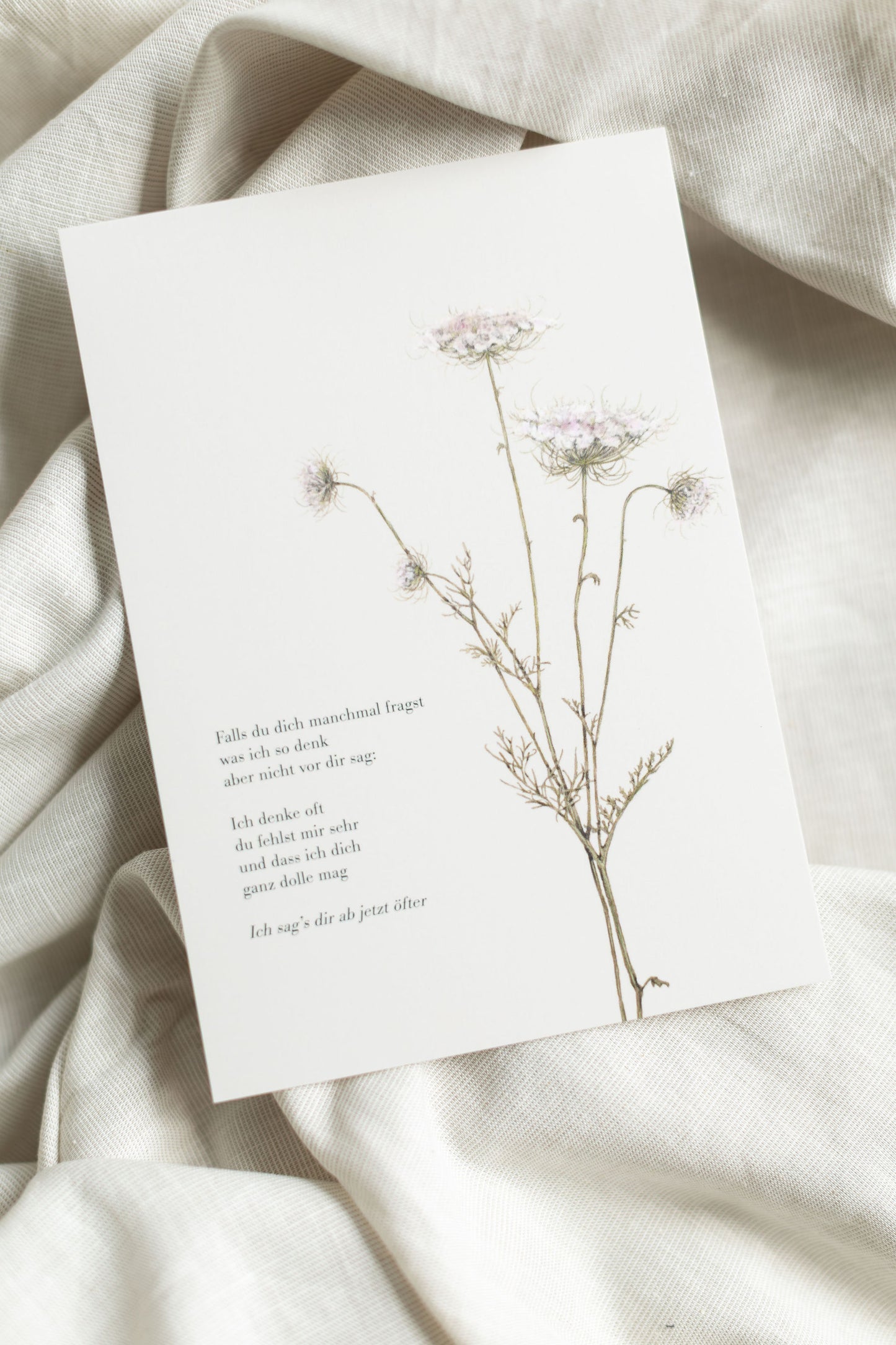 Postkartenbox - "Ich find dich ganz schön wundervoll"